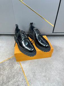 ZAPATOS diseñador versión superior hecho a mano personalizado 2022ss 1V zapatos de cuero casuales de negocios para hombres