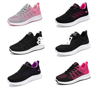 Chaussures pour femmes 64, baskets décontractées à semelles souples, respirantes, simples, volantes, maille tissée, vente en gros, livraison directe