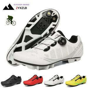 Chaussures Men de vélo chaussures Mtb Cycle Chaussures Men Road Dirt Bike Racing Sneaker Femmes Bicycle de montagne VTT SPD CHAPOISS