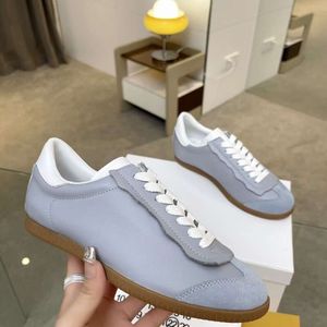 Zapatos Song Jia Mingxing's Little White White Lace White Lace Up Genuine Leather Spring/Summer Leisure Sports Training for Women