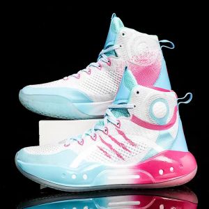 Zapatos Topfight 14 Boy High Cut Basketball Boots Gran tamaño Sneakers Men's Cushioning Sport Shoes Unisex Calzado para la canasta