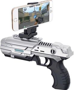 Disparar juego pistola disparar AR juego pistola teléfono inteligente Bluetooth VR controlador de juego AR comer pistola juguetes niños