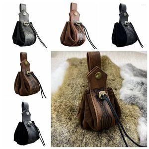 Shopping Bags Daily Wear Steampunk Drawstring Pouch Medieval Belt Bag Nordic Portable Coin Purse Waist Viking Style Waterproof
