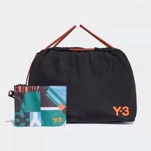 Shopping Bags Y3 Dark Vador Sac en nylon à une épaule Grande capacité Gym Casual Sports Orange Loisirs