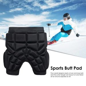 Shorts 3D Protection rembourrée Hip Kids Protective Hip Pad Shorts Antislip Réglable Pantalon de pad Butt Pantal