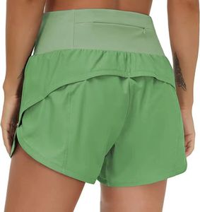 Shorts dames zomer nieuwe korte oefening korte broek fitnesskleding meisjes running elastische volwassen broek sportkleding 12 stijlen zwart wit roze groen