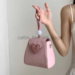 Sacs à bandouliers Pink Women's Club Wallet Sac Sweet Fashion Women's Square Bag Pu Women's Earth Sour Bagcatlin_Fashion_Bags