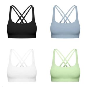 STRACHES DE CROSTS CROSTS TANK YOGA TOP COMPRISÉ GAPPEMENT DU BRA SPORT DE SOCKATION NUDE FEMMES FAMILLES SUR LES SOUS-WEAR SEXE SEXY avec des tasses amovibles L164