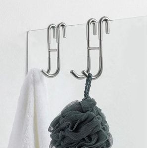 Crochets de porte de douche, crochet pour serviettes de salle de bains, rails de raclette 1838023