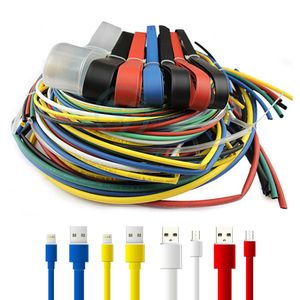 Manguitos de aislamiento retráctil para cables, tubo de aislamiento de cables eléctricos, conjunto surtido de tubos termorretráctiles