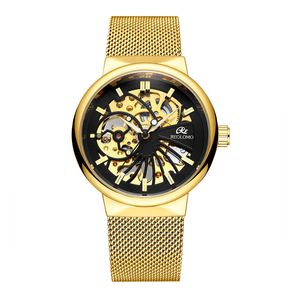 Sichu1-Ancient Camel Explosion Style Watch Fashion Hot-selling Mesh Belt Men's Hollow Through Bottom Manual Mechanical