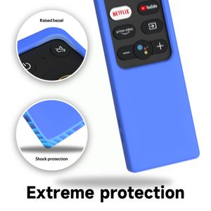 Coque de protection en silicone pour télécommande Realme Smart TV X, 32, 40, 43 pouces, Android TV, Google Play, matériau écologique