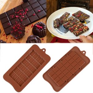 Molde de silicona para chocolate, proteína de caramelo y barra de energía, moldes dulces DH5857