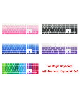 Le clavier en silicone Protecteur du clavier pour le clavier Apple Magic avec clavier numérique A1843 MQ052LLA sorti en 20176430350