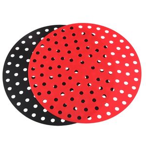 Silicone Mat kitchen Cookware Accessories Air Fryer Non-stick Baking Mat Pastry Tools Bakeware Oil Mats Cake Grilled Saucer RRB14028