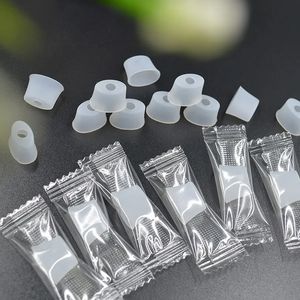Cubierta de boquilla de silicona Punta de goteo de silicona Puntas de prueba de goma transparente Probador de tapa con paquete individual al por mayor