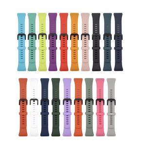 Silicone Strap Wristbands For Huawei Band 6 hua wei band6 Pro Smartwatch Replacement correa Breathable Sport bracelet Honor Band 6 Straps
