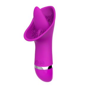 Vibrateur de langue en silicone Clitteur Sucker Multi vitesse Vibrateurs clitoriaux Pussy Pussy Simulator Sex Toys for Women Adult Product4205721