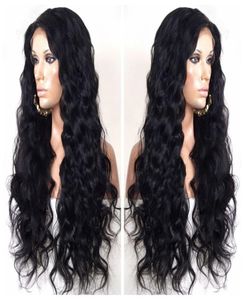 Silk Top Full Lace Human Hair Wigs Virgin Malaysian Body Wave non transformés Remy Hair Base Silk Lace Front Perruque Wig Wavy avec bébé Hair9193853