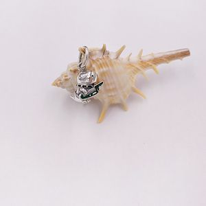 Offres de bijoux du vendredi noir en argent faisant pandora Dino le groupe punk dinosaure bricolage charme bracelets mexicains cadeau d'anniversaire pour ses femmes fille chaîne perles 798297ENMX