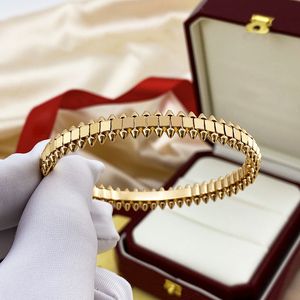 bracelet en argent bracelet en or bijoux de luxe pour femme hommes or rose 18 carats plaqué argent bracelet de manchette de balle rotatif bijoux créateurs femme cadeau taille 17