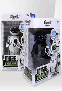 Silverlit Maze Breaker Maze Robot Enfants Jouets Suivre Les Itinéraires Danse Enregistrement Voix Musique Télécommande Garçons RC Robot Cadeau De Noël 096212508