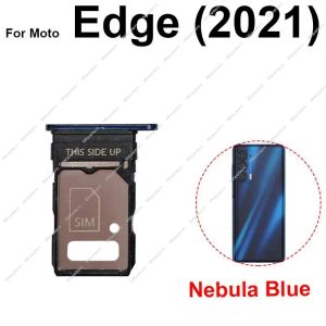 SIM Carte Tray Slot pour Motorola Moto Edge Plus Edge S Pro Edge 2021 Carte SIM Carte Carte Reader Adaptateur Adaptateur