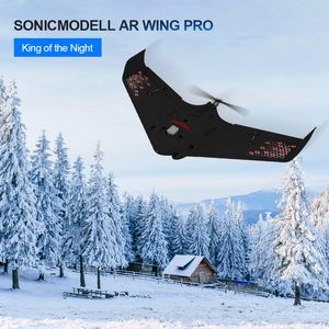 Simulateurs Débutant Électrique Sonicmodell AR Wing Pro RC Avion Drone 1000mm span EPP FPV Flying Model Building KIT PNP Version 221122