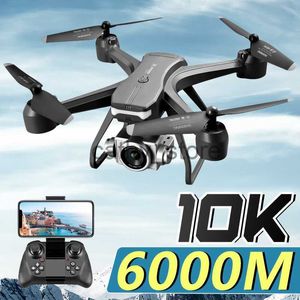 Simulators V14 Drone 10k Professional High-Definition Wide-Angle Camera Height Maintenance Wifi Fpv Drone 6000m Quadcopter Toy x0831