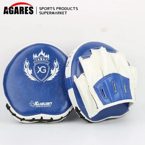 Guantes de boxeo individuales almohadillas mano objetivo Pad Muay Thai Kick Focus Punch Pad Karate Taekwondo Mitt MMA espuma Boxer entrenamiento 240122