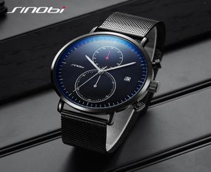 Sinobi New Men Watch Brand Business Watches For Men Ultra Slim Style Wristwatch Movement Mouvement MOUVEAU MALLE REGOIO MASCULINO9482264