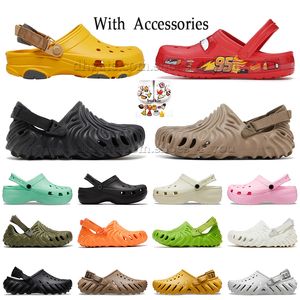 Salehe Bembury x Croc pollex clog crocs charms Diseñador sandalias Sandale zapatillas Sandale toboganes para hombres y mujeres con toboganes de fondo grueso【code ：OCTEU21】