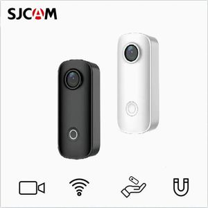 SJCAM C100 Plus Action Camera 4K 30M Waterproof 2.4G WiFi Action Sport Action Cam EIS Bicycle Sports DV Camerahelmet Motorcycles 240304