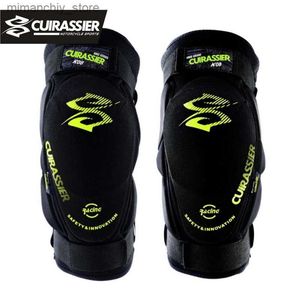 Équipement de protection pour patins Cuirassier K08 Genouillères pour moto Motocross MX Protège-genoux Protège-tibias Équipements de protection Patinage Roller Racing Riding Brace Q231031