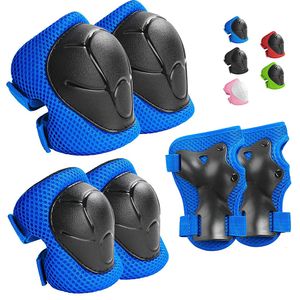 Skate Protective Gear Enfants Jeunesse Genouillère Coudières Gardes Protection Gear Set pour Rollers Cyclisme BMX Vélo Skateboard Rollers Scooter 230612