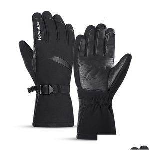 Ski Gloves Winter Touch Sn Warm Men Motorcycle Riding Equipment Guantes Windproof Waterproof Snowboard Thermal L231220 Drop Delivery S Otrxh