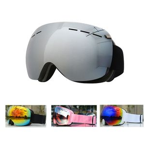 Lunettes de ski hommes femmes hiver ing masque lunettes double lentille antibuée UV snowboard lunettes coupe-vent neige accessoires 221124