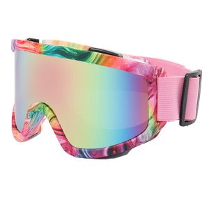 Gafas de esquí a prueba de viento Protección UV400 Gafas de esquí Hombres Mujeres Deporte de invierno Gafas de snowboard Gafas de nieve magnéticas Gafas de sol de esquiador Lentes 230822