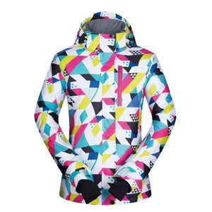 Chaquetas de esquí Marcas Chaqueta de esquí Hombres Mujer Impermeable -30 Cálido Abrigo de nieve de invierno Ropa de snowboard de montaña masculina