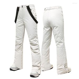 Skiing Pants Thicken Ski Women Windproof Waterproof Winter Snow Outdoor Sports Snowboarding Warm Breathable Overalls