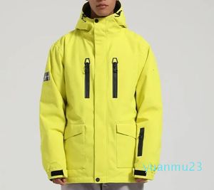 Combinaisons de Ski Gsou neige veste coupe-vent imperméable combinaison de Ski femmes hommes vestes de Snowboard combinaison de Ski femmes