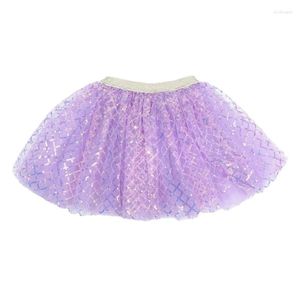 Faldas Falda en capas Disfraz de lujo para niños Niñas Princesa Ballets Danza