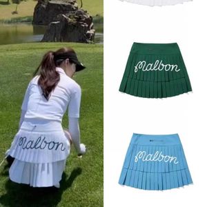 Faldas Lux Falda de golf de verano para mujer Diseñador coreano Marca Dry Fit Casual Estilo de moda Vestido de pliegues de cintura alta W0425