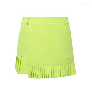 Skirts Versión coreana para mujeres Corea de secado rápido Golf Golf Anti Glare Badminton Fashionable y transpirable Slim Fit