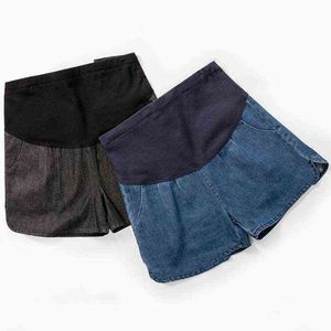 Sleep Lounge Maternidad Mujeres embarazadas Pantalones cortos de mezclilla Summ J220823