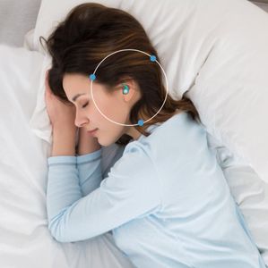 Reducción del ruido del sueño Tapones para los oídos Protección para los oídos Tapones para los oídos Antirruido para viajes Trabajo Silicona a prueba de ruido tapones para los oídos impermeables para nadar