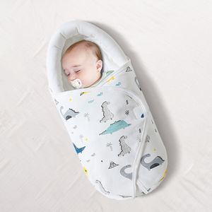 Sacs de couchage né bébé sac UltraSoft épais chaud couverture pur coton infantile garçons filles vêtements pépinière Wrap Swaddle Bebe 230202