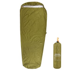 Sacs de Couchage Sac de Couchage d'Urgence Léger Imperméable Couverture d'Urgence Thermique Équipement de Survie pour Camping en Plein Air Randonnée Sac à Dos 230516