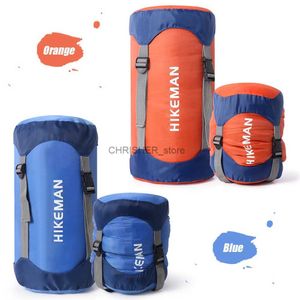 Sleeping Bags HIKEMAN Camping Sleeping Bag Stuff Sack Water-Resistant Ultralight Outdoor Storage Bag Space Saving Gear for Hiking BackpackingL231226