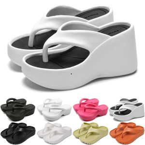 Tlines Sandale Q1 Sliders Slipper Designer For Men Femmes Sandales Sandales Slièrez Pantoufle Mules Mens Slippers Trainers Flip Flops Sandles Color13 39 WO S